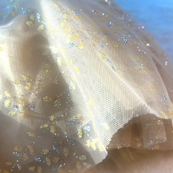 Terani Couture NWT Champagne Tulle Cocktail Dress Wedding Guest Size 6 - Picture 15 of 16